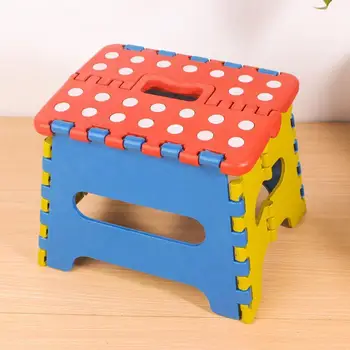 

Children's Stools Plastic Multi Purpose Folding Stool Living Small Camp Portable Random Storage Stool Room Home Outdoo O7E4