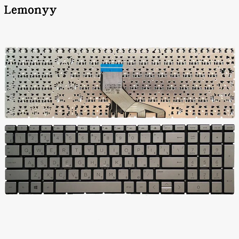 

Russian silver Laptop keyboard For HP Pavilion 15-DA 15-DB TPN-C135 TPN-C136 15-da0032wm 15-da0033wm 15-da0053wm 15-da0073wm