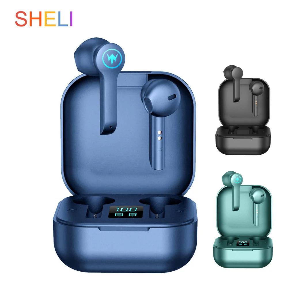 

L10 TWS Wireless Bluetooth 5.0 Earphones IPX5 Waterproof Headset Intelligent Breathing Light Touch Voice Call LED Power Display