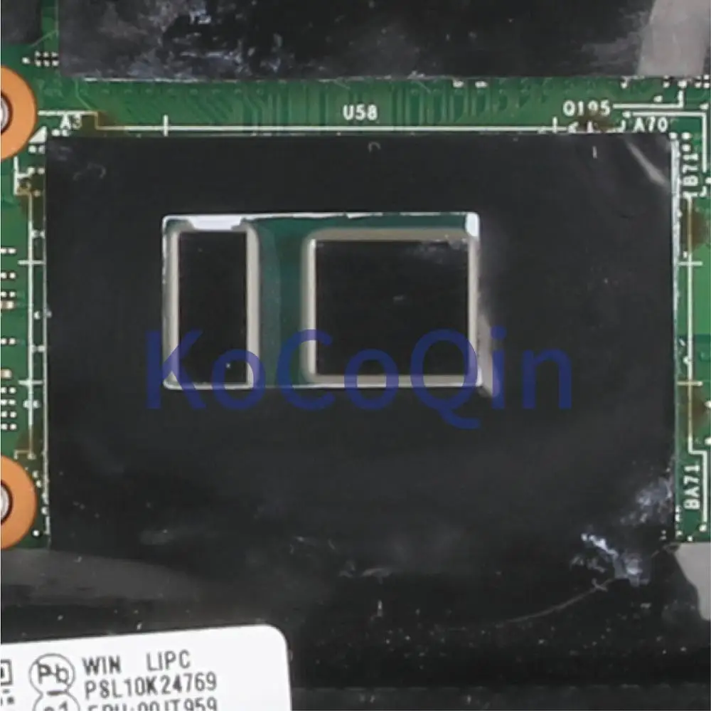 incredible KoCoQin Laptop motherboard For LENOVO Thinkpad T460 Core SR2F1 i7-6600U Mainboard 00JT959 NM-A421 T