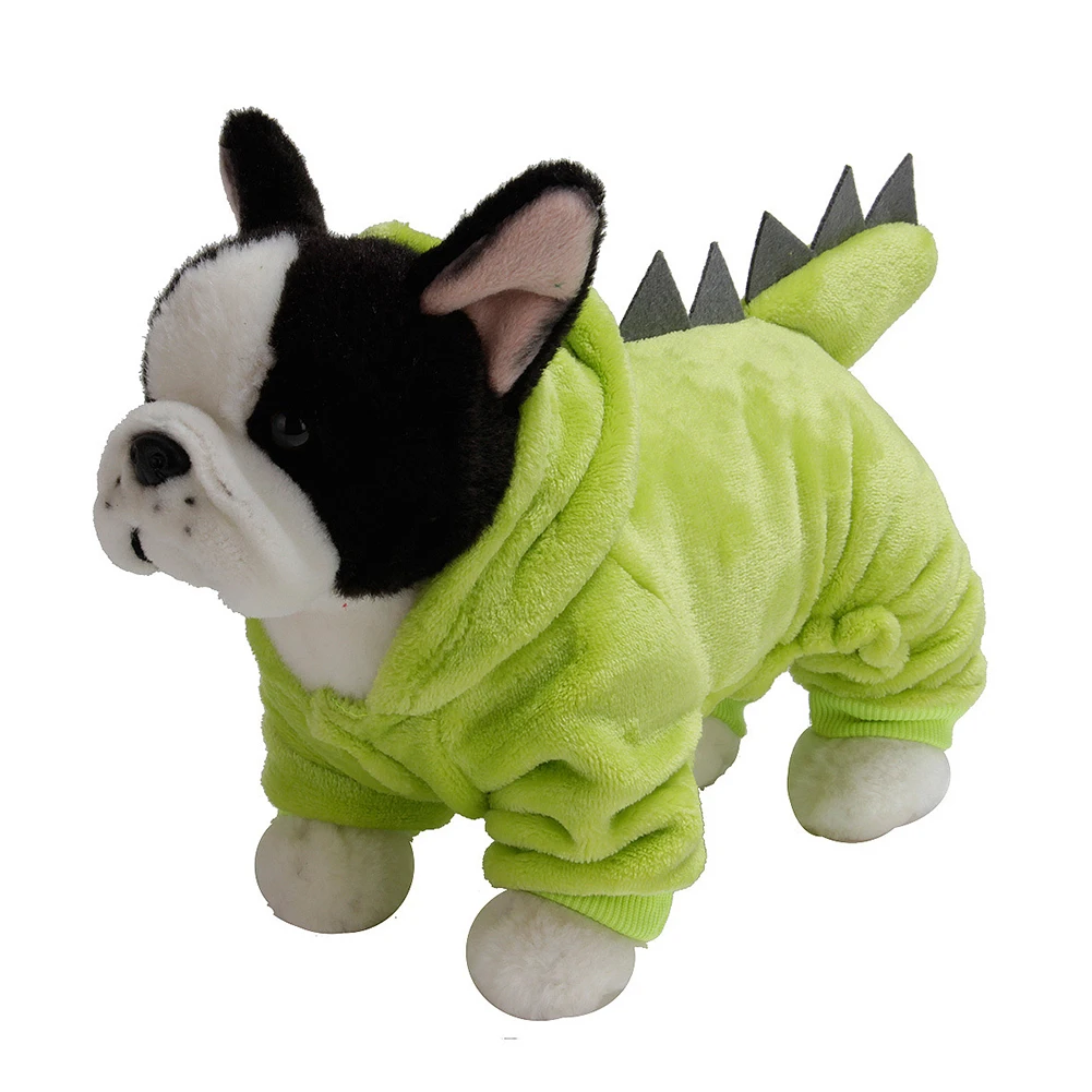 Вечерние комбинезоны для собак в форме динозавра на Хэллоуин, одежда для собак, комбинезоны для собак, щенков, худи, одежда для косплея «сделай сам»