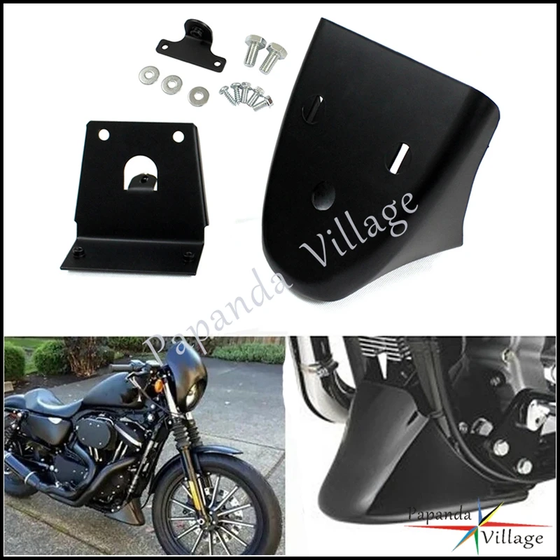 Harley-Davidson スポーツスターXL1200X チンスポイラー ю ハーレー スポーツスター XL883/XL1200 04〜14 チンスポイラー