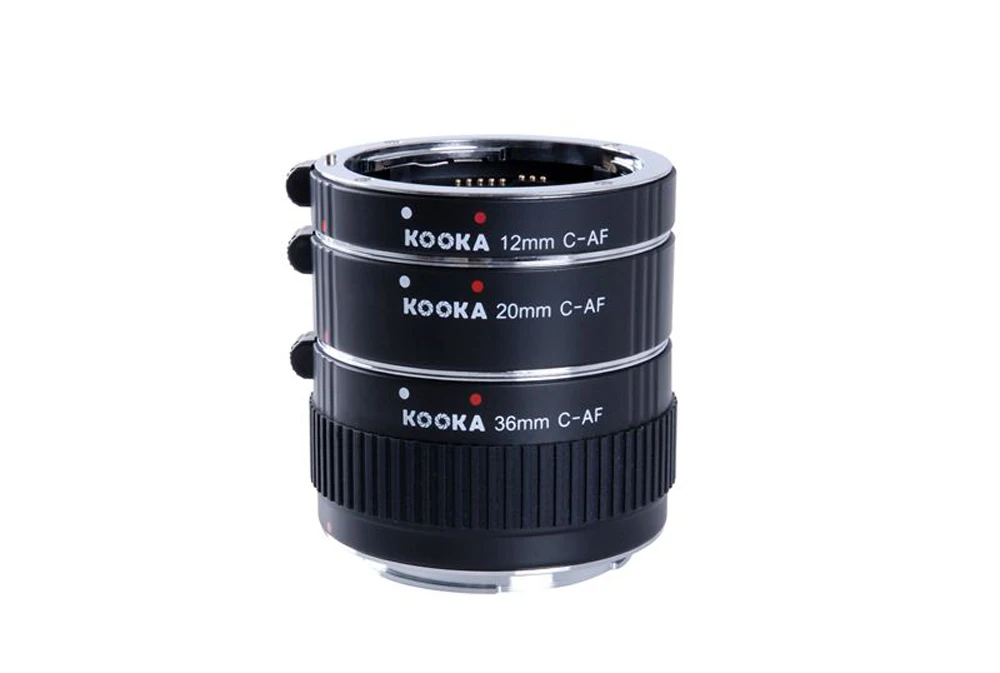 Макро AF металлический Удлинитель Набор Автофокус ttl экспозиция DSLR камера адаптер кольцо 12 мм 20 мм 36 мм комплект для Canon EF EF-S объектив EFS