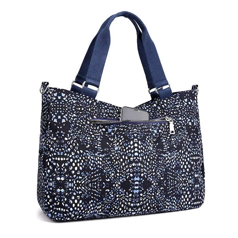 

Baigou Printed WOMEN'S Bag Fashion Nylon Shoulder Handbag Outdoor Travel Oblique Bag Women's