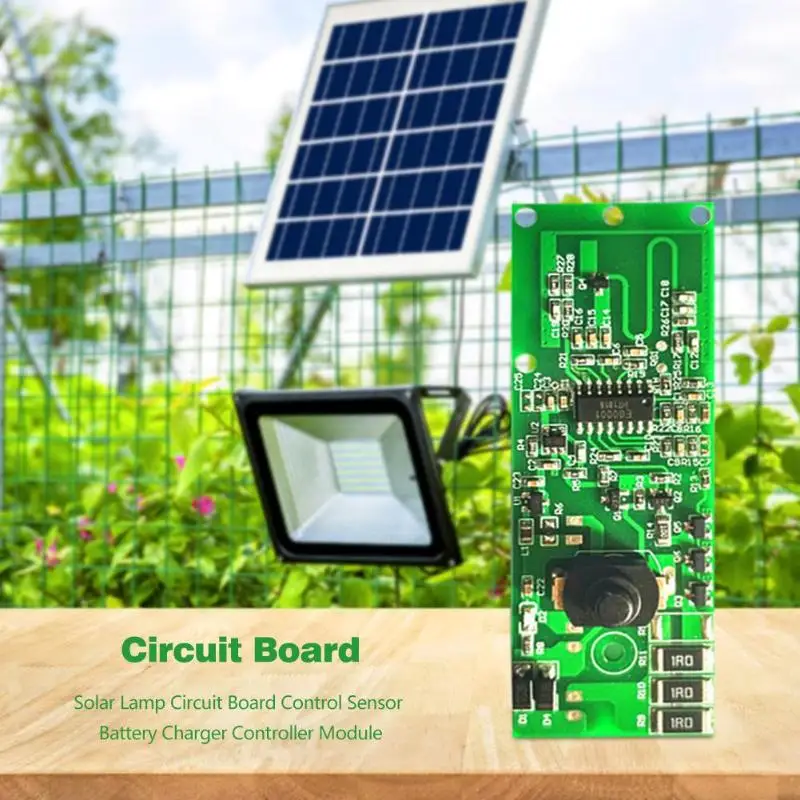 3,2 V солнечный светильник монтажная плата широкий спектр Применение ежедневно долговечность Управление Сенсор Батарея Зарядное устройство Управление; модуль