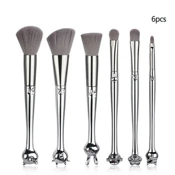 

1 x Set of 6 Makeup Brushes Makeup Brushes Set Soft Synthetic Hair Powder Eyeshadow Blending Cosmetic Make Up kits