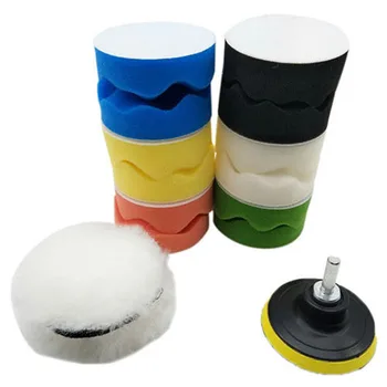 

3" Polishing Pads Round Sponge/Wooden 15pcs/Set Polishing Buffing Durable