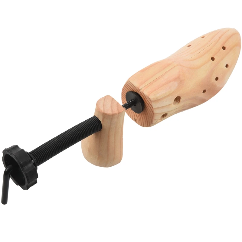 New Men Women Wooden Adjustable 2-Way Professional Shoe Stretcher