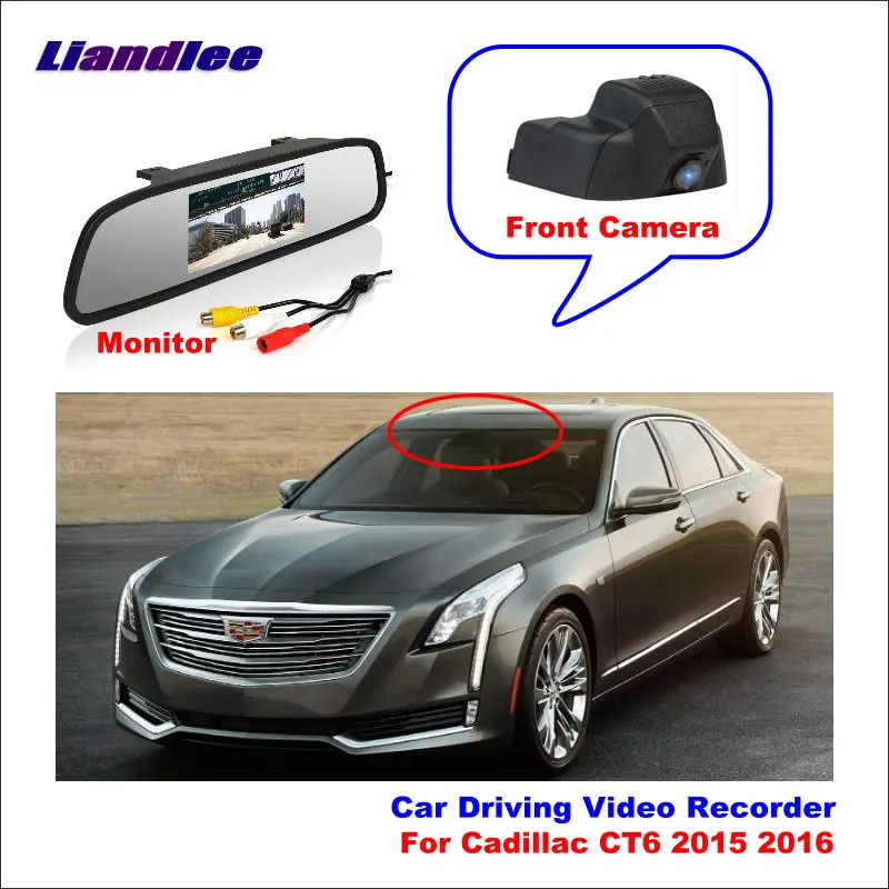 Автомобильный видеорегистратор камера для Cadillac CT6 V 2016 2017 2018 2019 2020 фронтальная HD