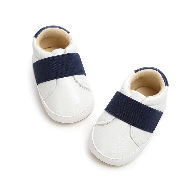 Детская обувь ребенка первых шагов Демисезонный атмосфера моды ПУ шить для малыша; на каждый день нескользящей обуви малыша 0-18 м
