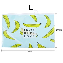 Банан большой бумажный мешок студенческий мультфильм тест мешок хранения мешок-1
