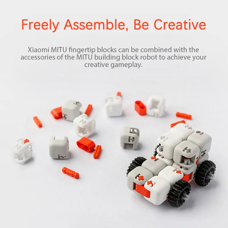 Оригинальные пальчиковые кубики Xiaomi Mitu, кубики для снятия стресса, Спиннер, игрушка, умный кончик пальца, строительные блоки, игрушки, Xiaomi, домашний подарок для детей