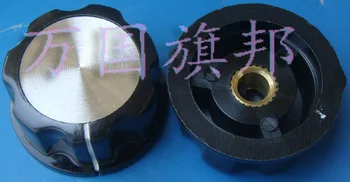 

Free Delivery. Potentiometer knob hat with the screw diameter 6 mm 33 mm high 16 m A - 4