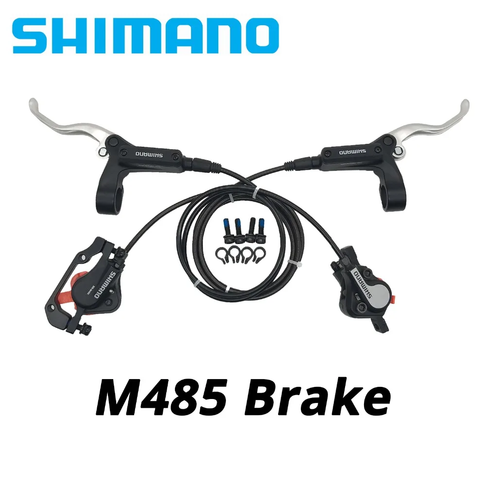 Shimano BR M485 велосипед гидравлический тормоз Велоспорт велосипед тормоза передние и задние M445 M446 M447 M486 M505