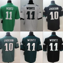 Все сшитые мужские wo Мужские Молодежные Детские th Philadelphia DeSean Jackson 10 3 Carson Wentz 11 Джерси