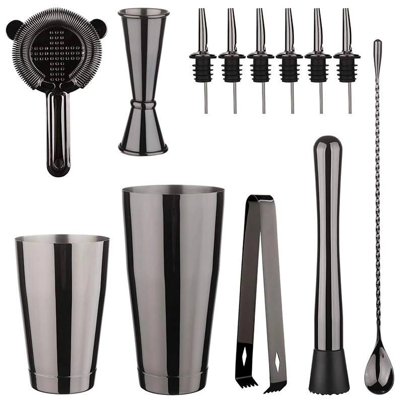 Botique-Cocktail Shaker Bar Set Stainless Steel Bartender Kit Mixer Drink Bartender Browser Kit Bars Set Tool Accessories Tool Botique-Cocktail Shaker Bar Set Stainless Steel Bartender Kit Mixer Drink Bartender Browser Kit Bars Set Tool Accessories Tool