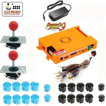 

NEW Pandora Box 9 1500 in 1 Games Set DIY Arcade Kit Push Buuttons Joysticks Arcade Machine 2 Joysticks DIY Kit Bundle Home