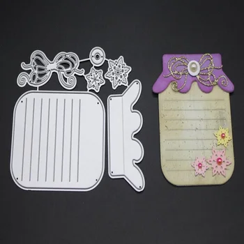 

Notebook Stencil Metal Cutting Dies Stencil for DIY Scrapbooking Album Embossing Paper Cards Making Decor Crafts Die Cuts