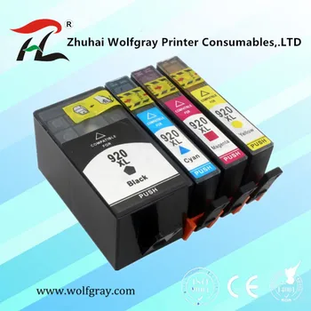 

4PCS 920 compatible ink cartridge for HP 920XL For HP920 Officejet 6000 6500 6500A 7000 7500 7500A printer with chip