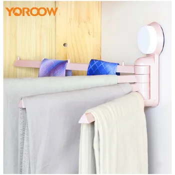 

Suction Cup Towel Bar Shower Shelf Suction Bath Rack Towel Bars Bath Accessories Rack Hanging Holder Dropshipping GDE10AB 1
