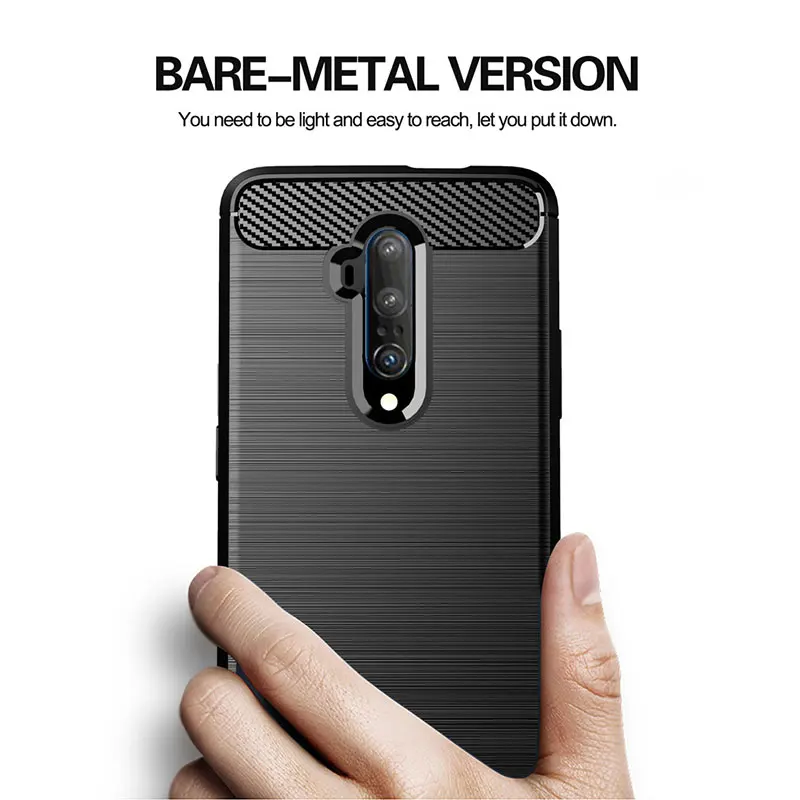 Чехол из углеродного волокна для OnePlus 7 7T Pro 6 6T 5 5T 3T чехол One Plus 3 3t Мягкий