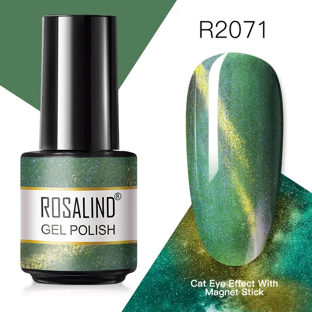 ROSALIND Gel Nail Polish 7ML Matte Base Top Coat For Soak Off Gel Polish UV LED Gel Semi Permanent Varnishes Design Nail Art RAR2071