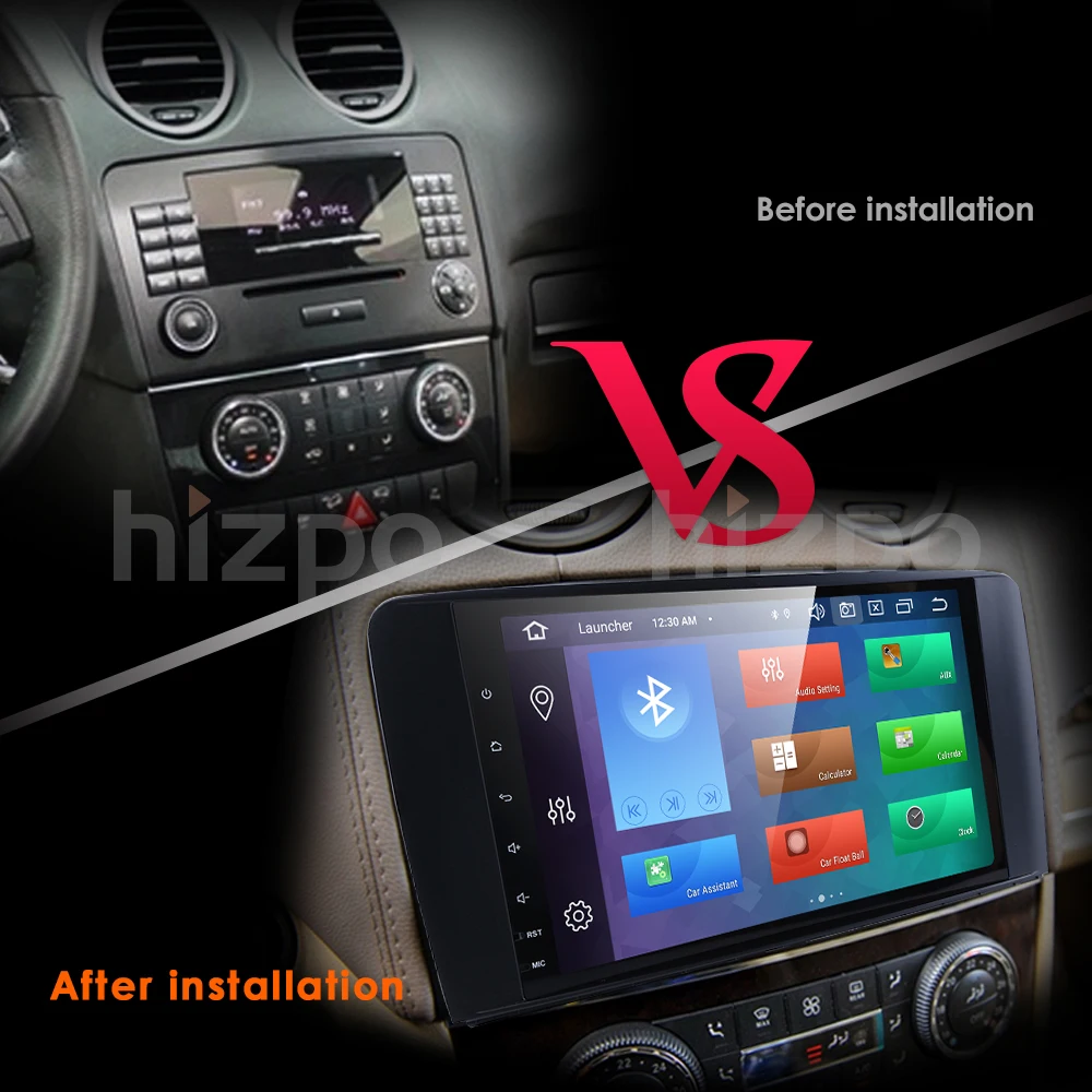 Android 9,0 4G 64G Автомобильный gps для Mercedes Benz ML GL W164 ML350 ML500 GL320 X164 ML280 GL350 GL450 Радио Стерео навигация без DVD