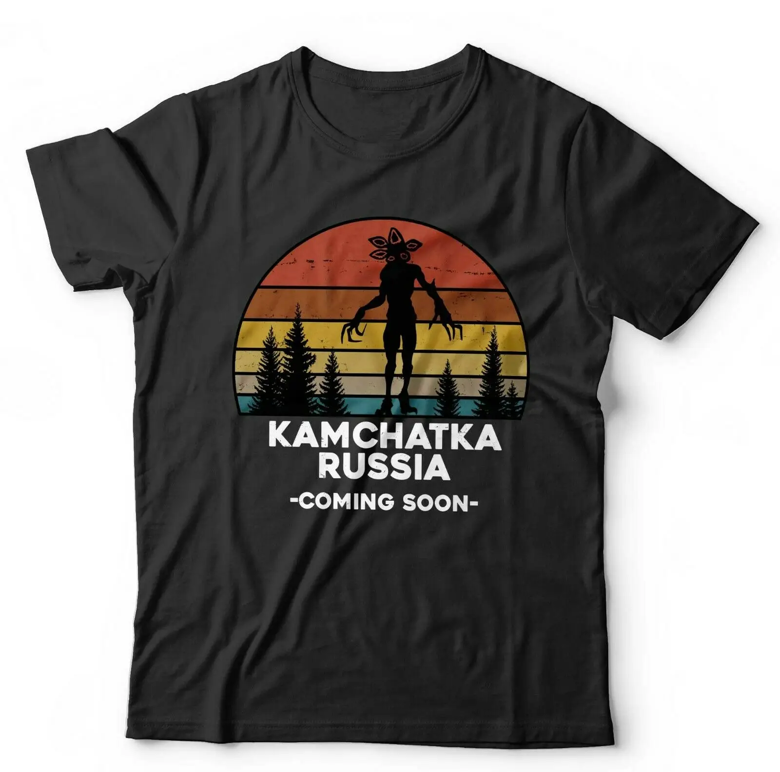 

Kamchatka Russia Tshirt Unisex - Upside Down, Demogorgon. Large Sizes