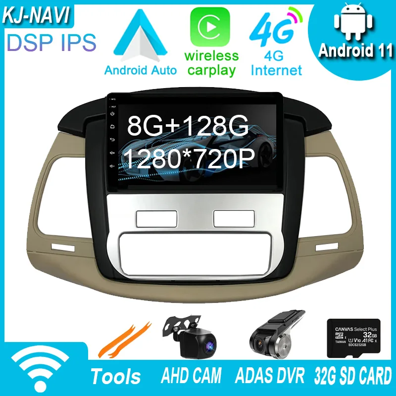 9 &quotAndroid 11 для Toyota Innvoa CRYSTA 2013-2014 мультимедийный навигатор автомобильный