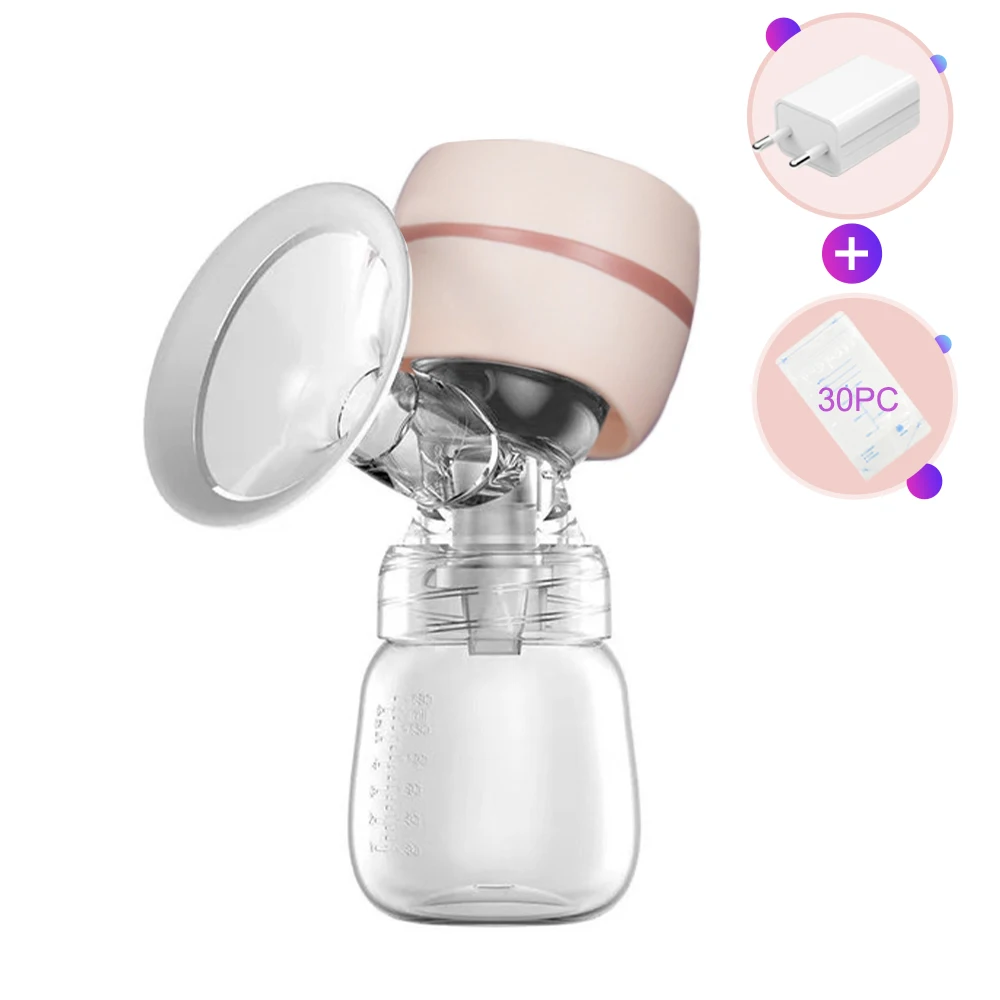 Pink-Milk bag-Plug