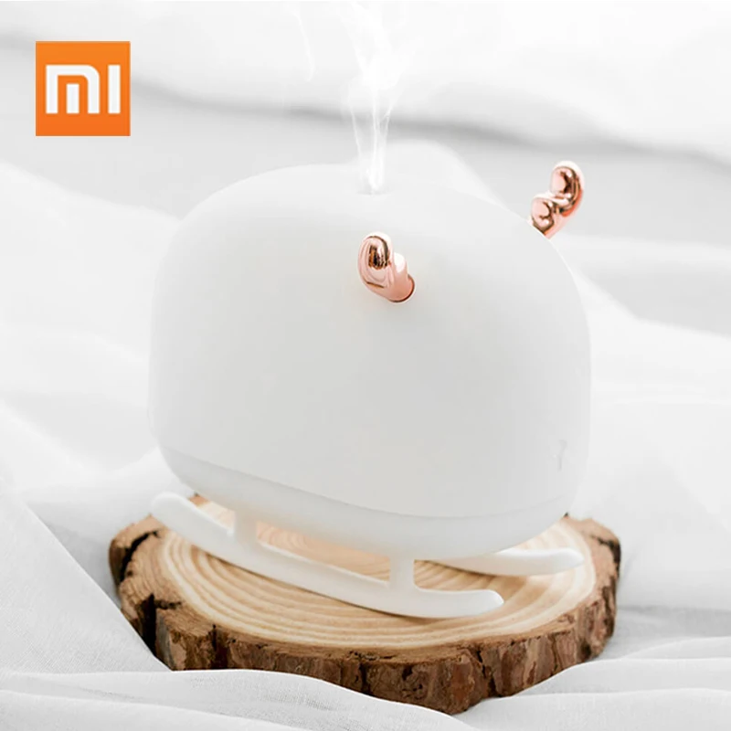 Xiaomi увлажнитель бесшумный ночник тишина Увлажнение воды туман воздушный диффузор для ароматерапии и увлажнитель машина