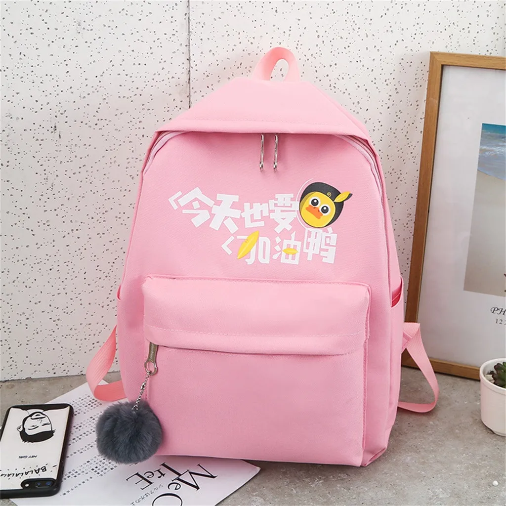 Aelicy 4 шт./компл. китайский принт Mochila холщовый рюкзак дорожный Рюкзаки для отдыха для девочек-подростков школьный рюкзак