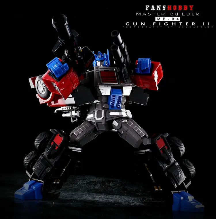 Трансформационная игрушка FansHobby MB-04 Gunfighter Master Builder IDW optimus prime New