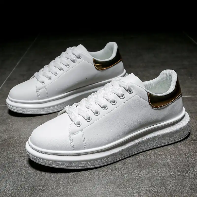 designer white tennis shoes