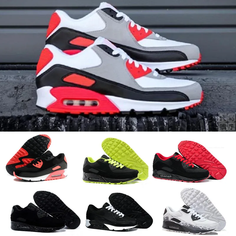 

2019 Men 90 Be True Running Shoes Cushion Premium Mixtape Side A B Side Classic Air90 Trainer Outdoor Sports Shoes