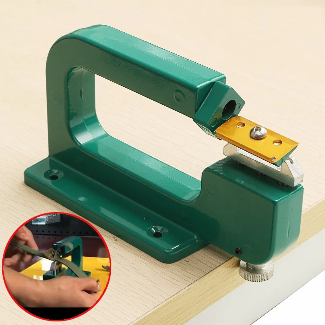 DWZ DIY Leather Craft Splitter Skiver Paring Peeling Machine Edge Cut Skiving Shovel