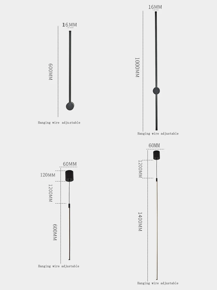 luminaria suspensa simples nordica para sala de 05