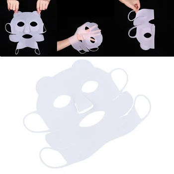 

Face Mask Reusable Moisturizing Silicone Cover Ear-Hook Prevent Evaporation Face Slim Mask Cover Beauty Skin Tool