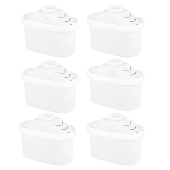 

Household Filters Purify Kettle Activated Carbon Water Filters Cartridge Healthy Clean Device For Brita Water Pitcher 6pcs