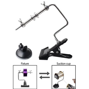 

Portable Aluminum Fishing Line Winder Fishing Reel Spool Spooler System Tools` Suction Cup Sea Carp Fishing Accessories 1