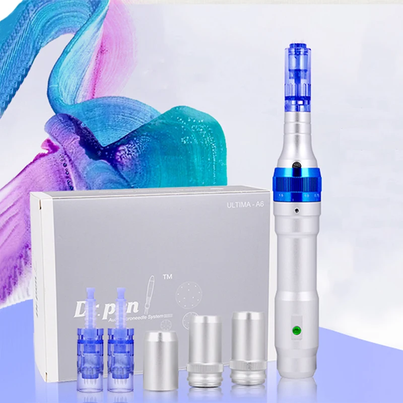 Professionale Wireless Dr Pen Ultima A6 Microneedling Derma Pen Mesoterapia Strumento Per La Cura Della Pelle Spa Care Beauty Machine