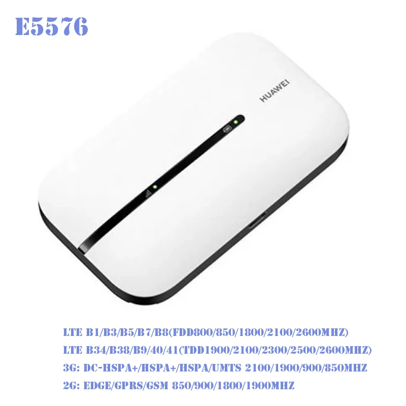 portable modem for laptop Huawei New E5576-855 Pocket 4G Wi Fi Router Original Cat4 150Mbp Support HiLink And Smart APP usb mobile broadband