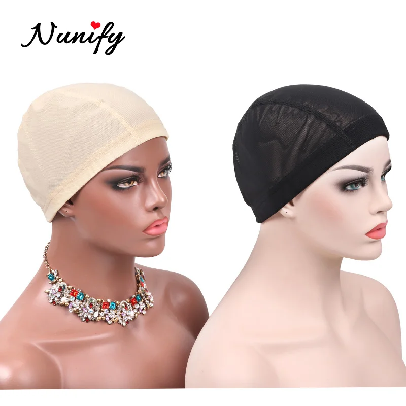 Сетчатая купольная шапочка для парика Nunify S/M/L из спандекса легкое Пришивание