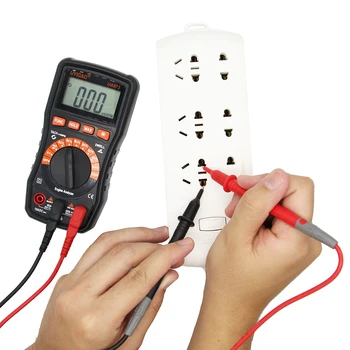 

UYIGAO UA973 LCD Screen Digital Meter AC/DC Voltage Current Resistance Continuity Test Engine Dwell Rev Diode Multimeter