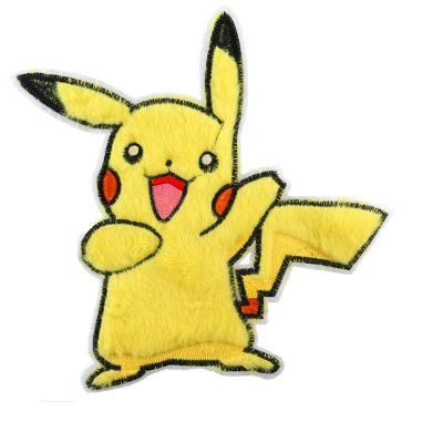 5 шт. Pokemon Go Прекрасный Пикачу Железный на уровне а патчи теплопередача пирография для DIY одежды сумки украшения - Цвет: 13-5PCS