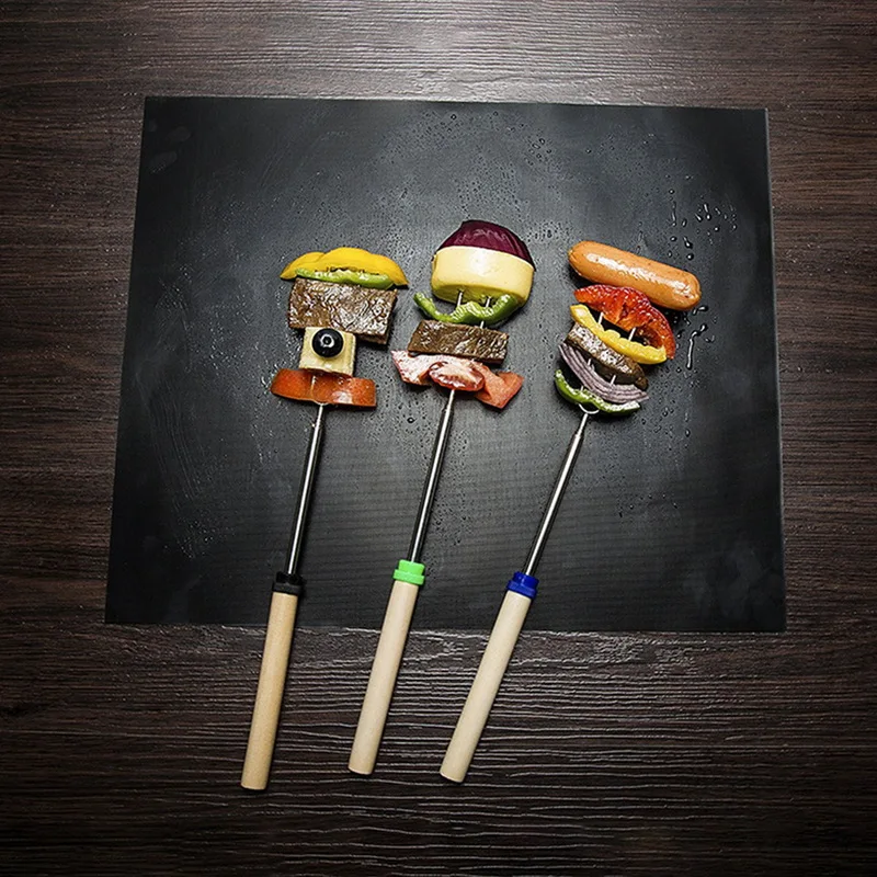 Reusable Non-Stick BBQ Grill Mat Pad Baking Sheet Portable Outdoor Picnic Cooking Barbecue Oven Tool Bbq Accessories Gril Mats | Дом и сад