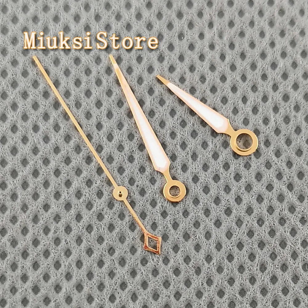 1 шт. Corgeut стрелки часов подходят Miyota 8215 8205 821A, Минчжу DG2813, 3804 движение P945