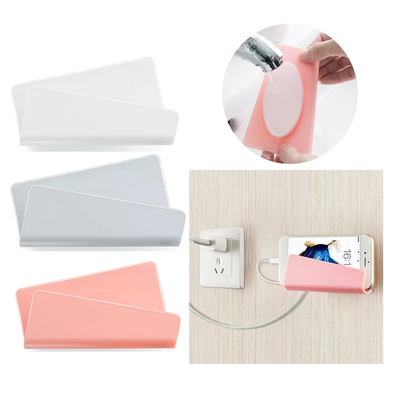 

Wall Mounted Universal Mobile Phone Charging Holder Suit for for iPhone Samsung Xiaomi Huawei Cell Mobile Phone Base Support
