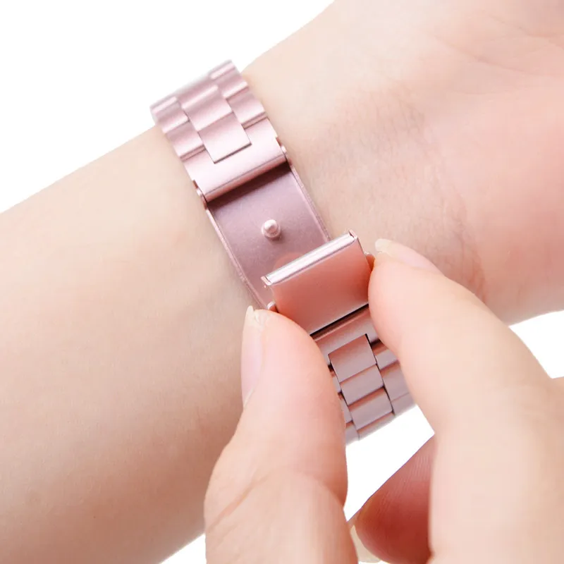 Металлический браслет 200 мм для huawei Band 3 Pro Smartband ремешок из нержавеющей стали спортивный браслет для huawei Band 3 Smartwatch Браслет