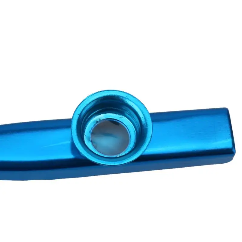 6 шт. легкий металлический Kazoos комплект для малышей детей студентов флейта музыкальный инструмент
